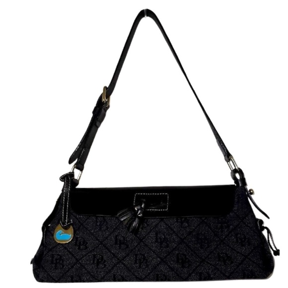 Dooney & Bourke Handbags - Authentic Vintage Dooney & Bourke Black Monogram Purse